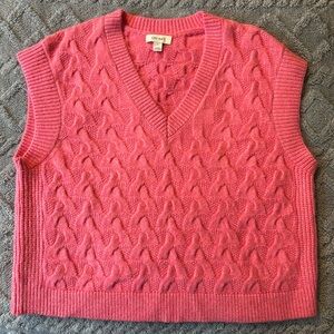 On 34th sweater vest